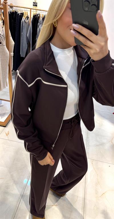 KAHVE ORJ MARKA OYSH ŞERİTLİ TAKIM