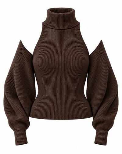 KAHVE TRİKO BOLERO İKİLİ TAKIM