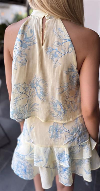 KAT KAT BLUZ ETEK TAKIM SARI