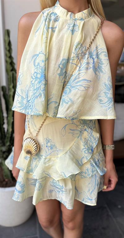 KAT KAT BLUZ ETEK TAKIM SARI