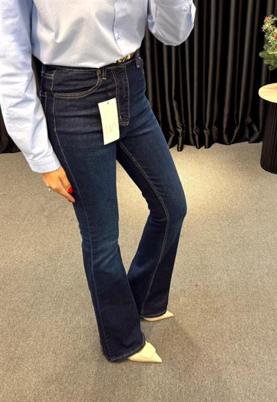 KOYU MAVİ ORJ MARK ZR LİKRALI İSPANYOL JEAN