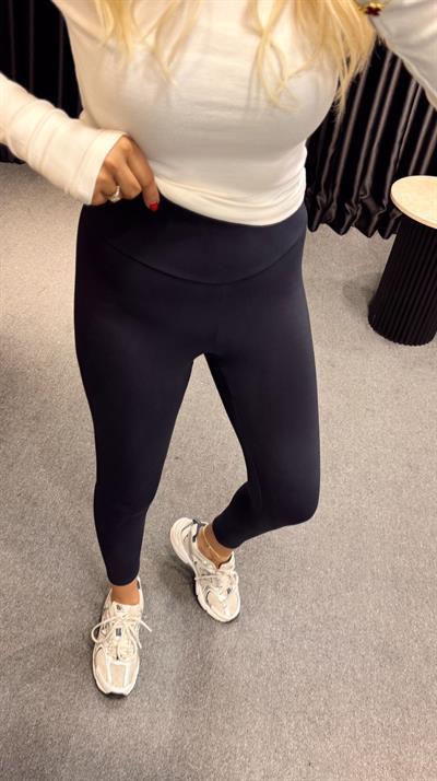 LACİVERT ORJ MARKA OYSH BASİC TAYT