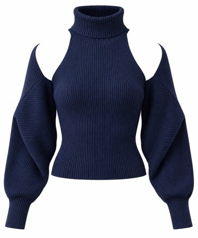 LACİVERT TRİKO BOLERO İKİLİ TAKIM