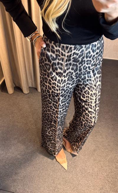 LEOPAR DESEN DÖKÜMLÜ PANTOLON LEO