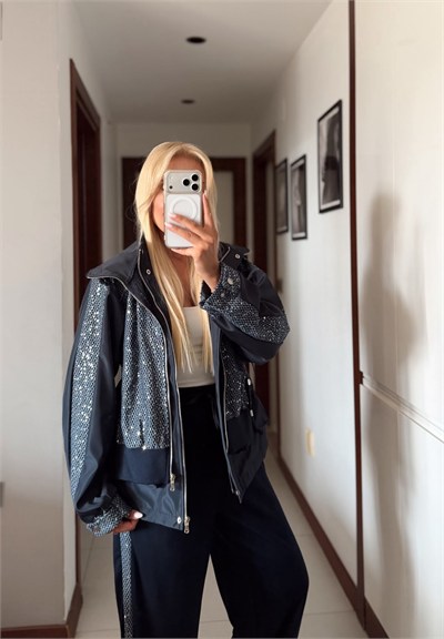 LORENNA PULLU ÇİFT PARÇA GÖRÜNÜMLÜ TASARIM TAKIM