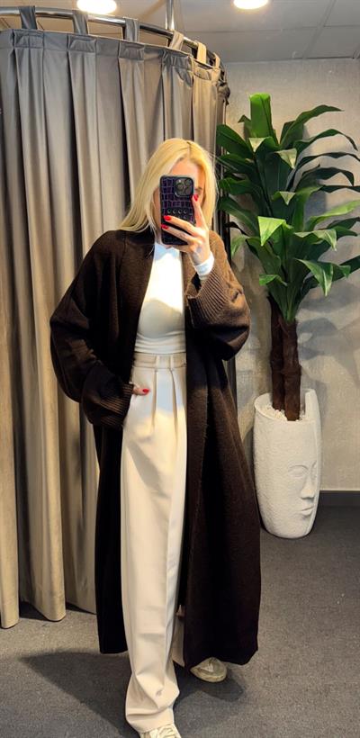 MARKA MODEL UZUN HIRKA ACI KAHVE