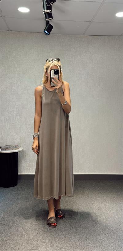 MODAL ELBİSE OYSH KUMAŞ VİZON