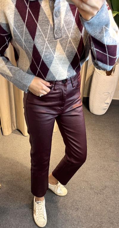 MUMLU BOY FİT JEAN BORDO