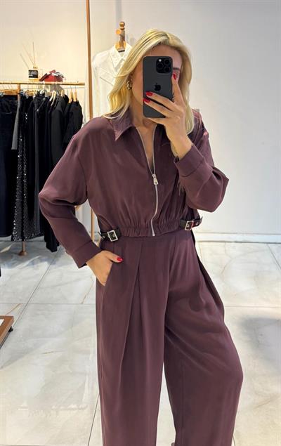 MÜRDÜM LİSA FERMUARLI TAKIM