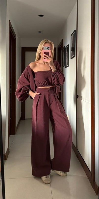 MÜRDÜM TENSEL ÜÇLÜ TAKIM