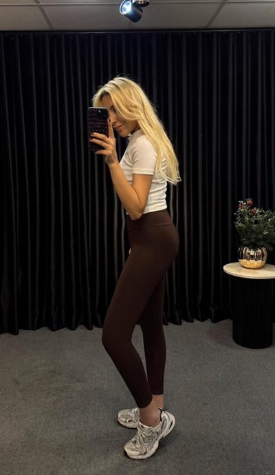 ORJ MARKA BASİC TAYT ACI KAHVE