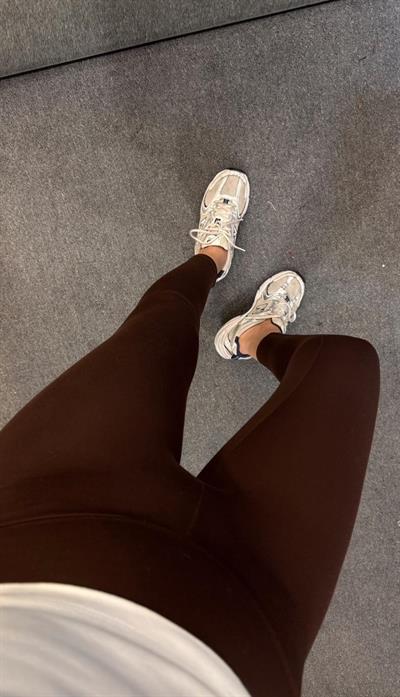 ORJ MARKA BASİC TAYT ACI KAHVE