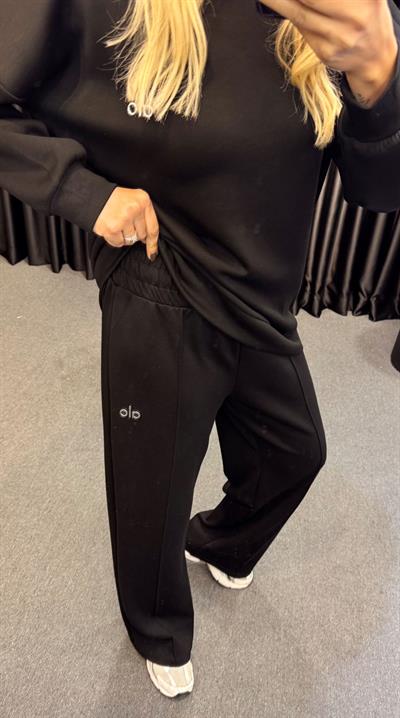 ORJ MARKA ETİKETLİ ALO EŞOFMAN TAKIMI SİYAH