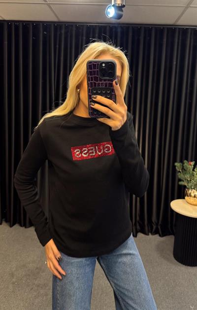 ORJ MARKA GUS TAŞ İŞLEMELİ TSHİRT SİYAH