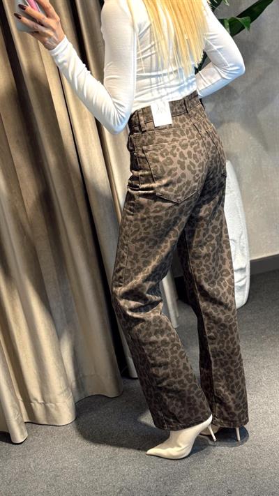 ORJ MARKA LEOPAR STRAİGHT JEAN HAKİ