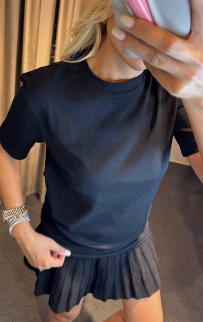 ORJ MARKA MASSİ BASİC KISA KOLLU TSHİRT  SİYAH