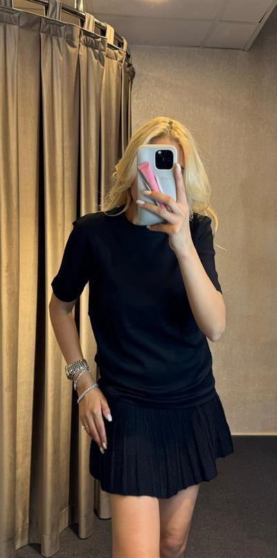 ORJ MARKA MASSİ BASİC KISA KOLLU TSHİRT  SİYAH