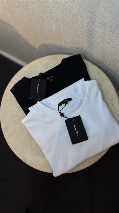 ORJ MARKA MASSİ BASİC KISA KOLLU TSHİRT  SİYAH