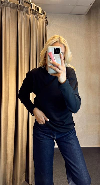 ORJ MARKA MASSİ BASİC UZUN KOLLU TSHİRT  SİYAH