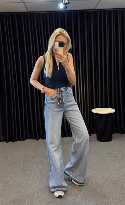 ORJ MARKA MASSİ WİDELEG JEAN AÇIK MAVİ