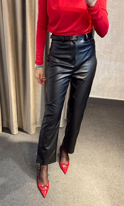 ORJ MARKA MNG BİLEK BOY DERİ PANOLON SİYAH