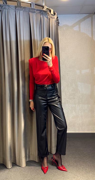 ORJ MARKA MNG BİLEK BOY DERİ PANOLON SİYAH