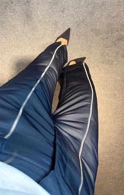 ORJ MARKA MUADİLİ FERMUAR DETAYLI DÜZ PAÇA PANTOLON SİYAH