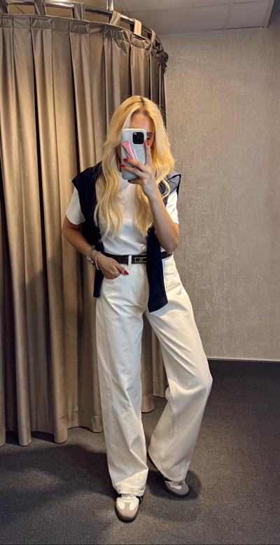 ORJ MARKA ZR BAGGY  BEYAZ