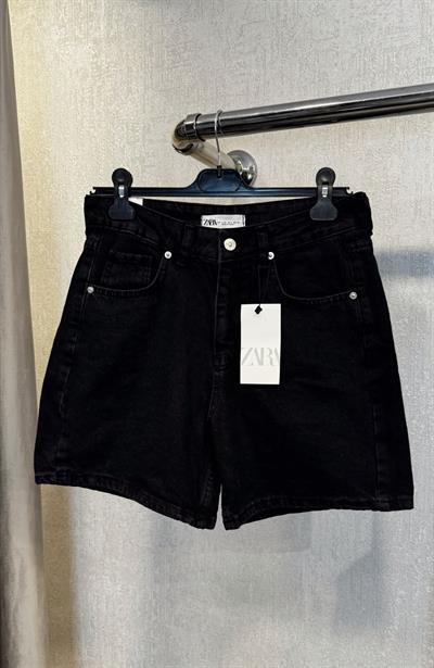 ORJ MARKA ZR DENİM ŞORT SİYAH