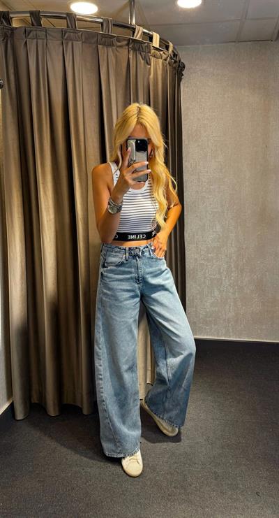 ORJ MARKA ZR KAR YIKAMA BAGGY JEAN MAVİ