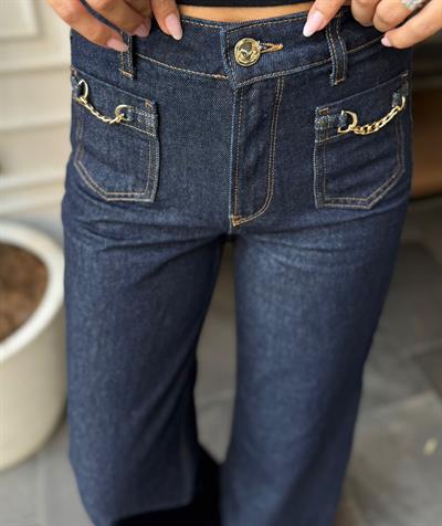 ORJ MARKA ZR ZİNCİR DETAYLI JEAN