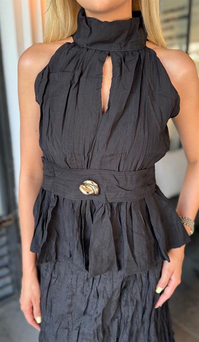 PARLA KIRIŞIK TAKIM SİYAH