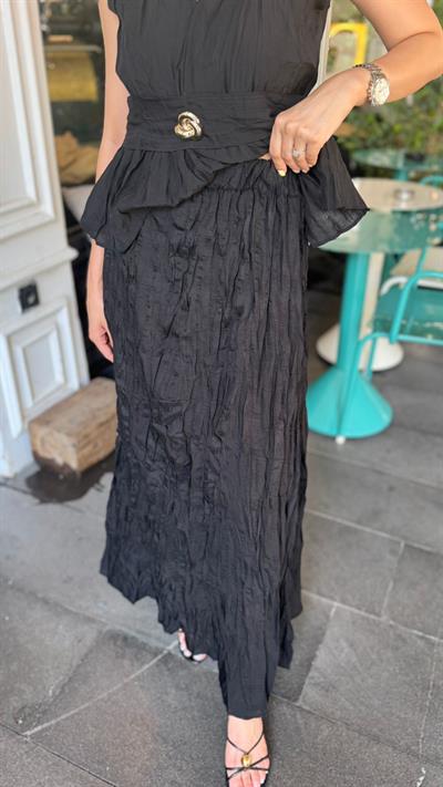 PARLA KIRIŞIK TAKIM SİYAH