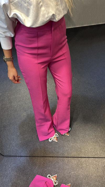 PEMBE PALAZZO PANTOLON PEMBE