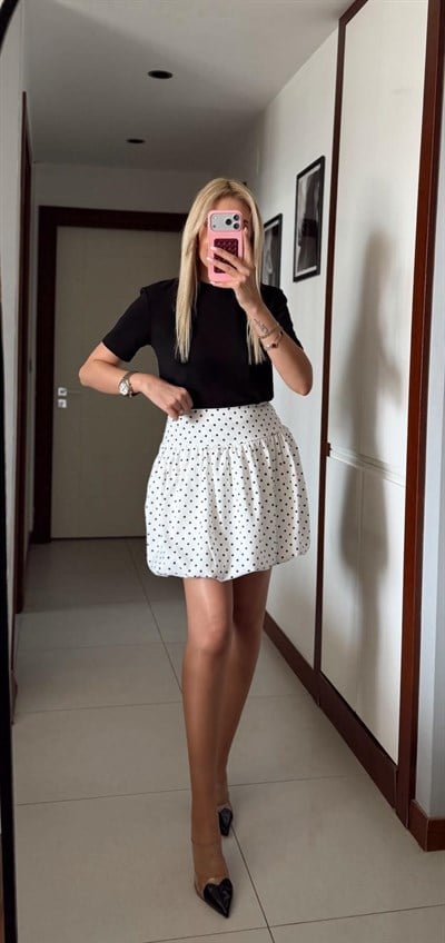 PUANTİYELİ BALON ŞORT ETEK