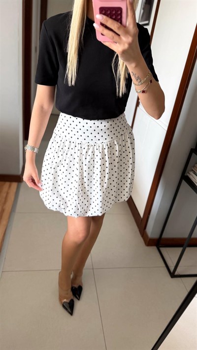 PUANTİYELİ BALON ŞORT ETEK