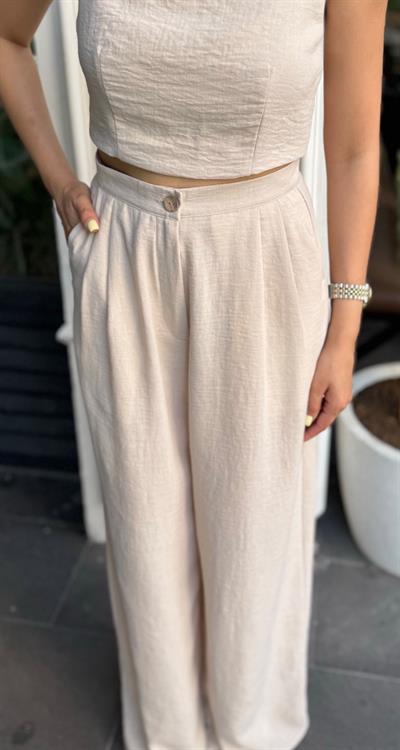 RİVA PALAZZO PANTOLON BEJ