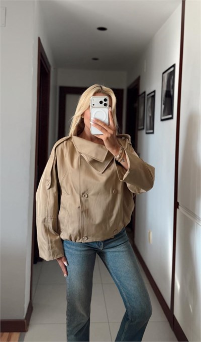 ROSANA DİK YAKA BOMBER CEKET