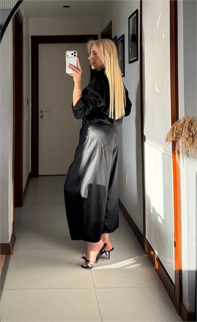 SARAH SİYAH BALON PANTOLON