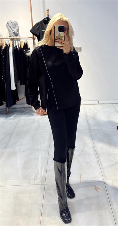 SİYAH MARKA MODEL İPKYL SWEATSHİRT