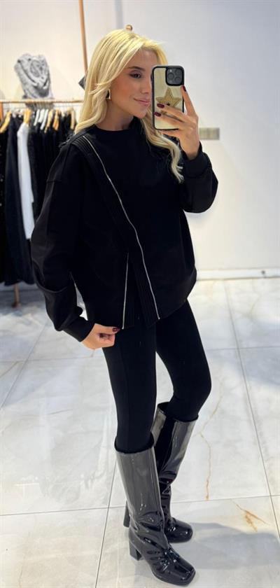 SİYAH MARKA MODEL İPKYL SWEATSHİRT