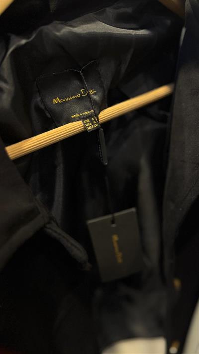 SİYAH ORJ MARKA MASSİ DÜĞMELİ CEKET