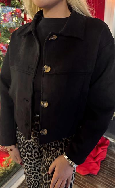 SİYAH ORJ MARKA MASSİ DÜĞMELİ CEKET
