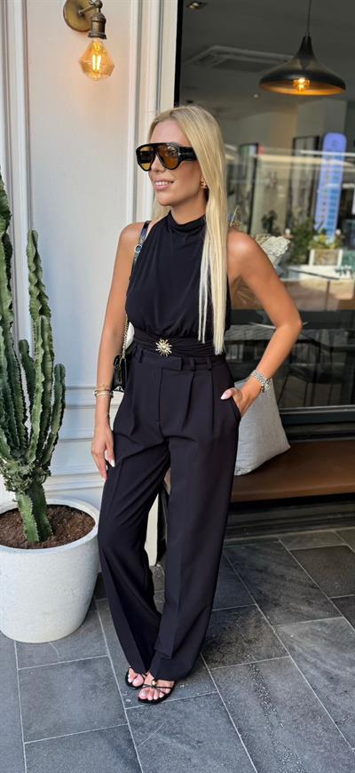 SİYAH PALAZZO PANTOLON