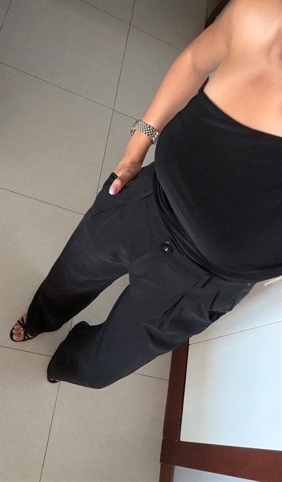 SİYAH RUMİ MODAL CUPRA PANTOLON