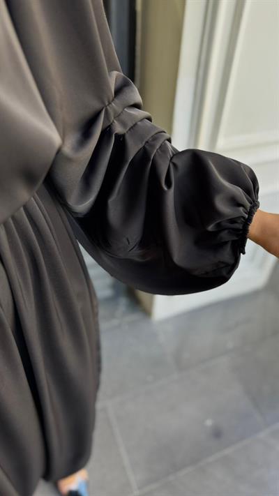 SİYAH VATKALI BALON PAÇA TULUM