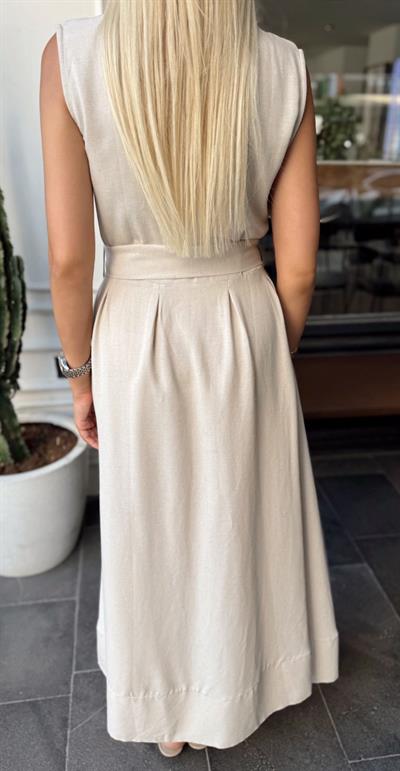 SOPHİA GÖMLEK ELBİSE BEJ