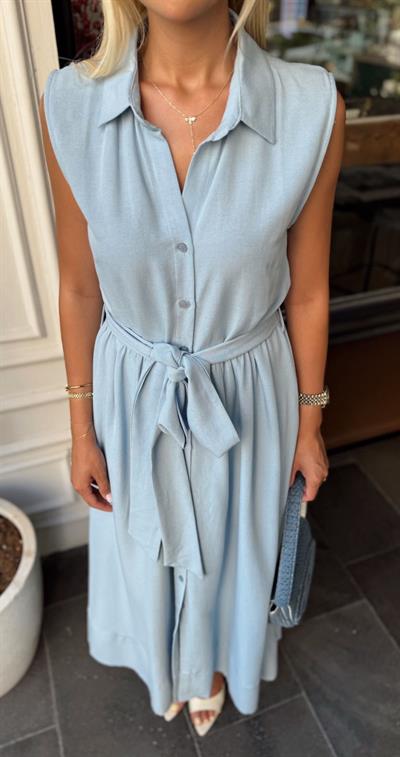 SOPHİA GÖMLEK ELBİSE MAVİ