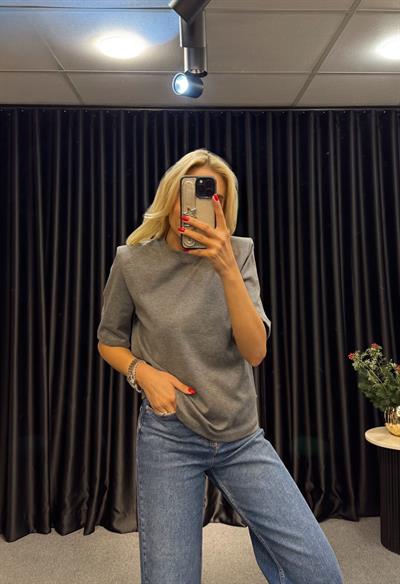 VATKALI BASİC T-SHİRT ANTRASİT