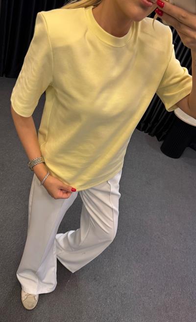 VATKALI BASİC T-SHİRT SARI